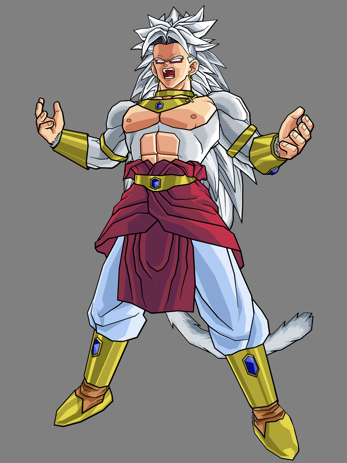 Broly (Chix777's Version) | Ultra Dragon Ball Wiki | Fandom