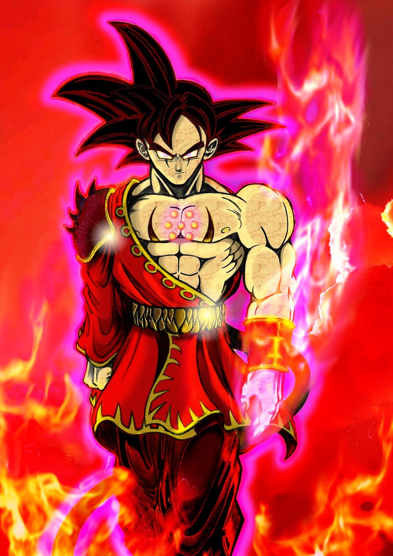 Goku ssj 6 by darknessgoku on DeviantArt