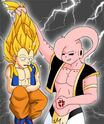 Gotenkshan vs Majin Buu's brother