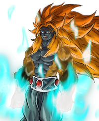 Goruto Ultra Ball Wiki Fandom Powered By - Super Saiyan Nine Tails  Transparent PNG - 613x1303 - Free Download on NicePNG