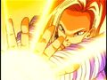 Future Android 18 charging an energy wave