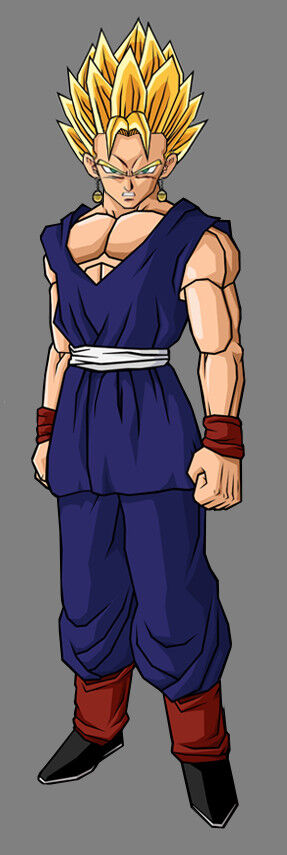 gohan and goku fusion