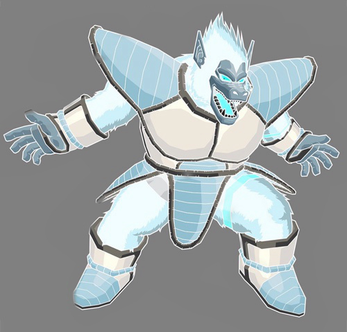 PlanetXギガソン GIGATHON GID WHITE ANGRY APE Giant Ape Monster GIGATHON ver. 2 by Planet-X - The Toy