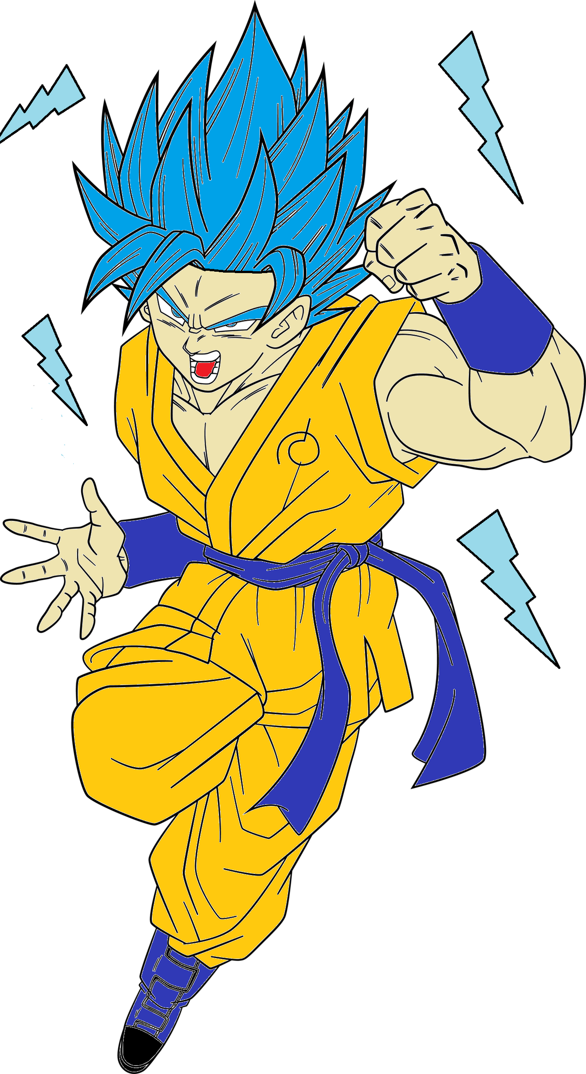 I CAN TAKE SUPER SAIYAN BLUETHIS UP A NOTCH 9 SUPER SAIYAN BLUE 2!