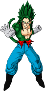 Bage as a Super Saiyan 4