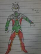 Ultraman One by Apezx