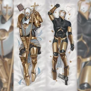 Gabriel's official body pillow from New Blood's merch store