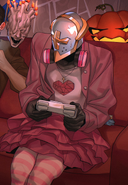 Gabriel as seen in the New Blood's 2025 Halloween post