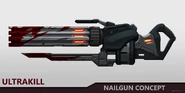 Nailgun concept art, by Jericho
