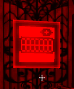 The Flesh Panopticon as it appears on the shortcut door.