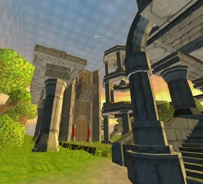 Screenshot taken of the false paradise