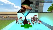 All spawnable enemies presented during Christmas