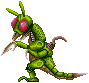 Majaba's character sprite, as seen in Ultraman: Towards the Future.