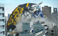 Ultraman Cosmos vs. Gubila 2