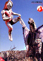 Ultraman Powered vs. Powered Dorako