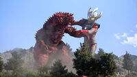 Ultraman Taiga vs. Pandon