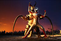 Mebius vs. Gudon