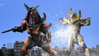 Ultraman Taiga vs. Gigadelos