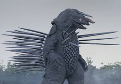 Spiked Zaragas in Ultraman Ginga