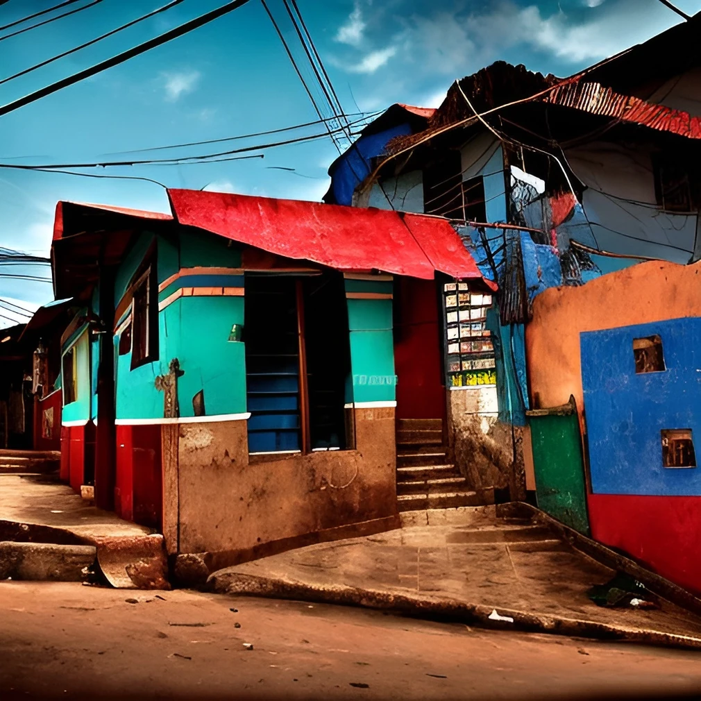 The humble abode of the matriarch