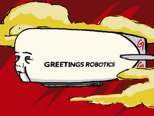 Greetings Robotics Blimp