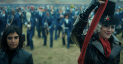 The Handler orders the agents to attack.