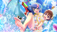 Summer Colored Vacation 6-star variant, featuring Miyuki Akasaka