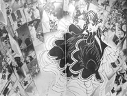 Sayo overseeing all the Fragments in which she commits murder.