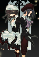 Turn of the Golden Witch Vol. 1 bonus illustration