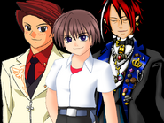 Battler, Keiichi, and the Black Tea Gentleman