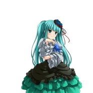 Palette swap, inspired by the Vocaloid Hatsune Miku