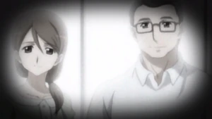 Takemitsu and his wife in Higurashi Kai
