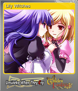 Lily Witches OMK Steam Trading Card Foil