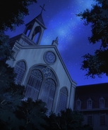 St. Lucia Building from the first season of the 2006 anime.