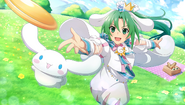 Cinnamon and Mion in "Cinnamoroll" Mion 6-star artwork