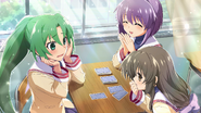Enjoying Enrolling 6-star variant of Mion Sonozaki, featuring Ryou Fujibayashi