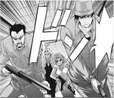 Akasaka and co attack the clinic manga.png