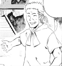 Makino in the Himatsubushi manga