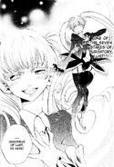 Asmodeus en el manga de Turn of the Golden Witch