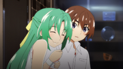 Gou ep6 keiichi and shion hug