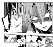 Oniokoshi 3-2 tamaki glare.png (502 KB) Tamaki intimidates Keitarou into giving her a prize