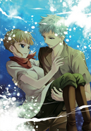 Requiem of the Golden Witch Vol. 2 bonus illustration