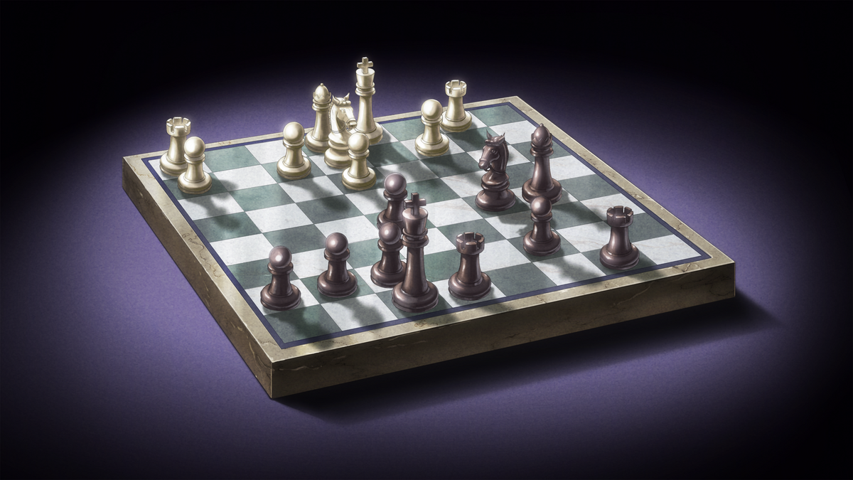 Lexica - Cyber Chess board with a hand about to hit the king down