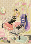 Dawn of the Golden Witch Vol. 4 bonus illustration