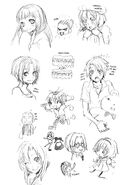 Mimori doodles page 2