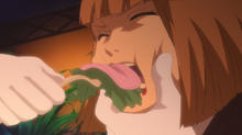 Anime ep2 rosa eats tongue.png