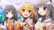 Pandanran 6-star variant of Satoko Houjou, featuring Tomoyo Sakagami