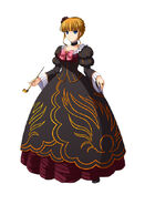 Full-body artwork of Beatrice in Ougon Musou Kyoku.