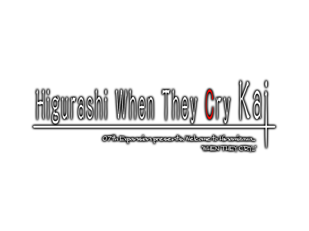 Higurashi no Naku Koro ni Kai (Higurashi: When They Cry – Kai) 