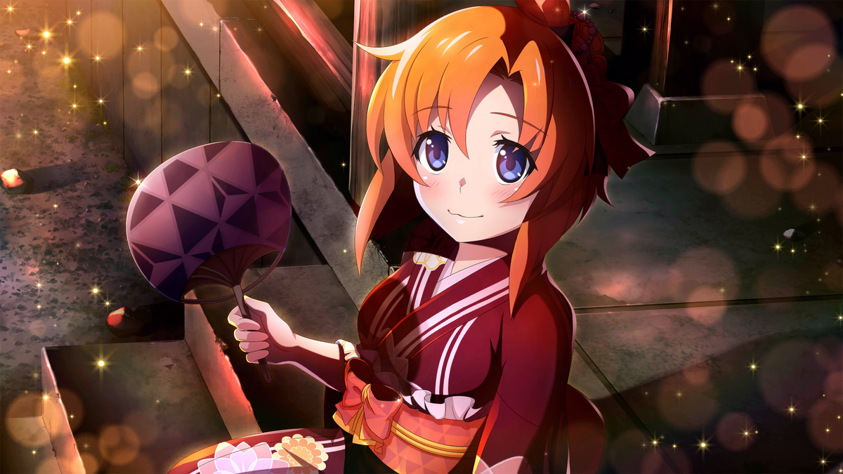 Yukata and Uchiwa